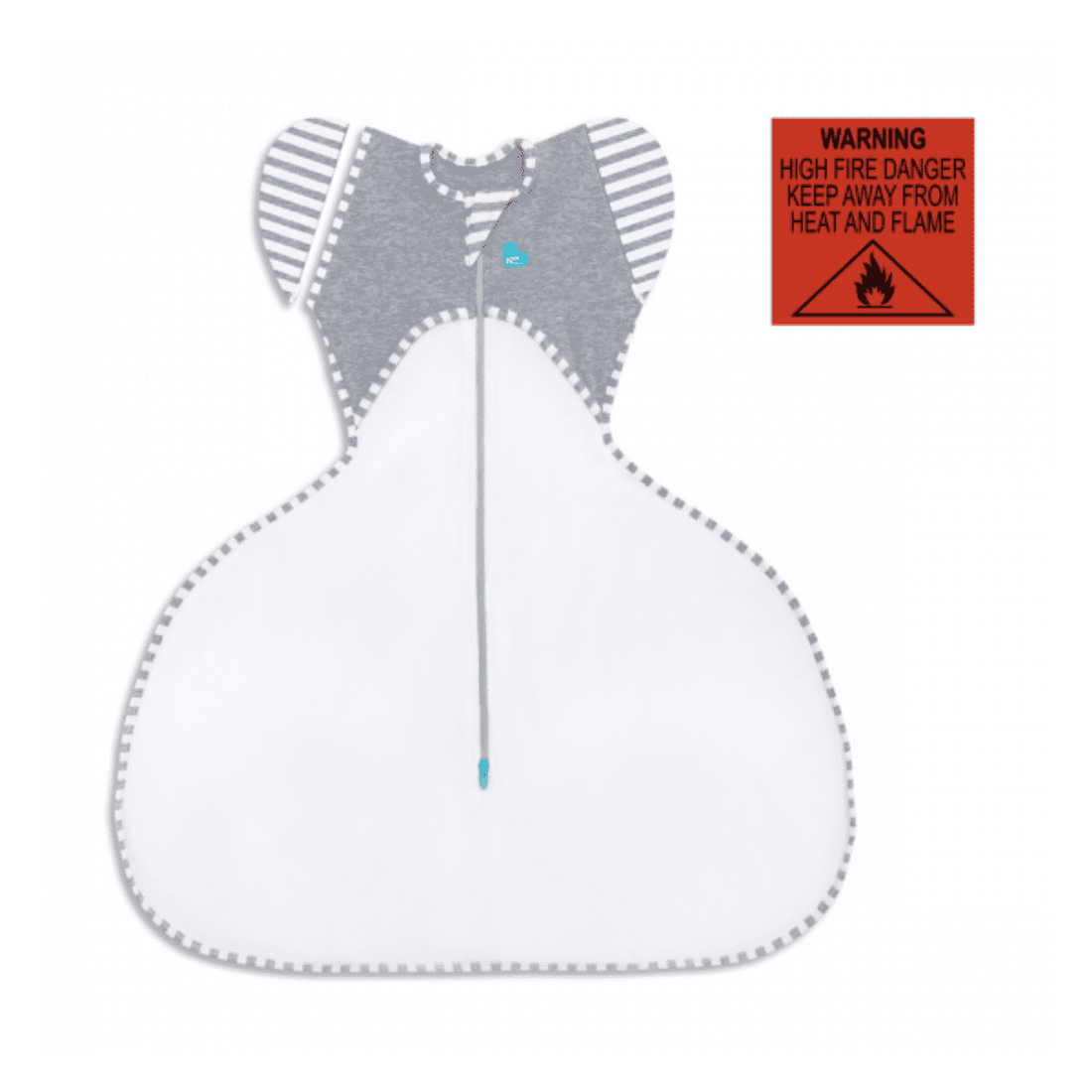 Love To Dream Swaddle UP Transition Bag Hip Harness Grey, image 3