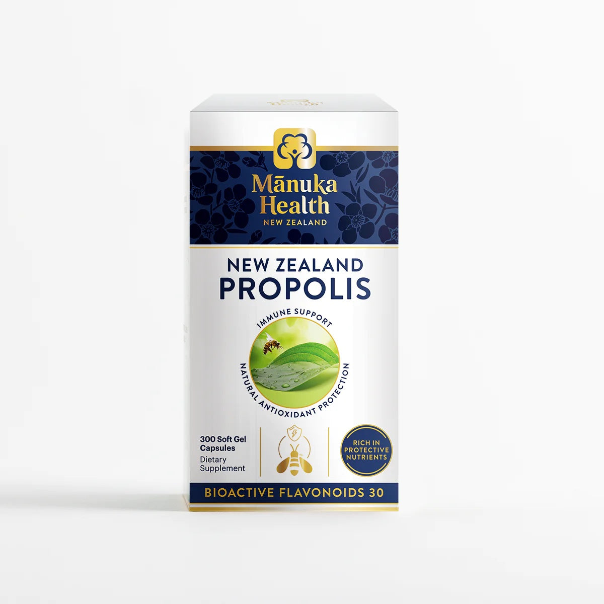 Manuka Health Premium BIO30™ Propolis 300 Soft Capsules