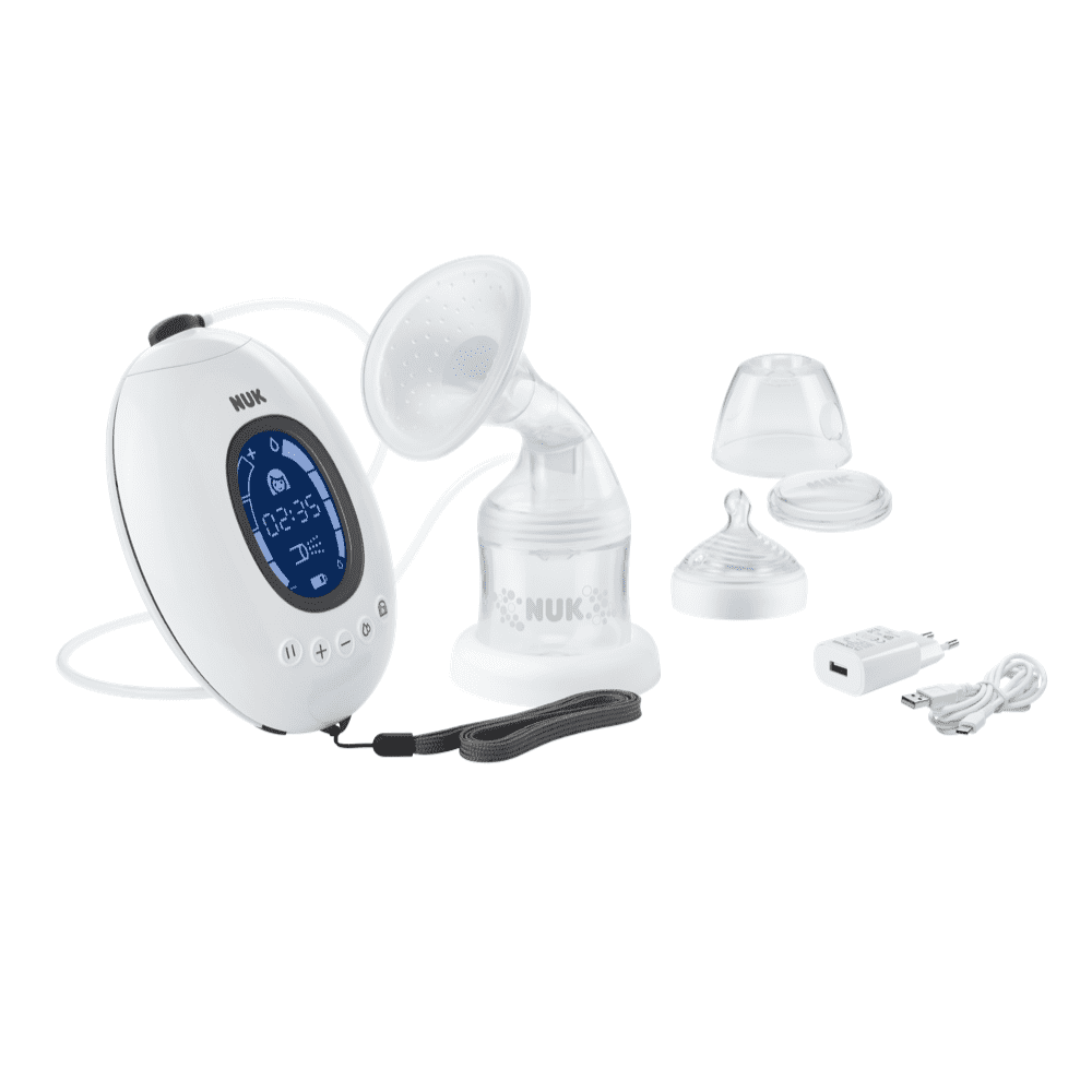 NUK Nature Sense Rechargeable Electric Breast Pump.