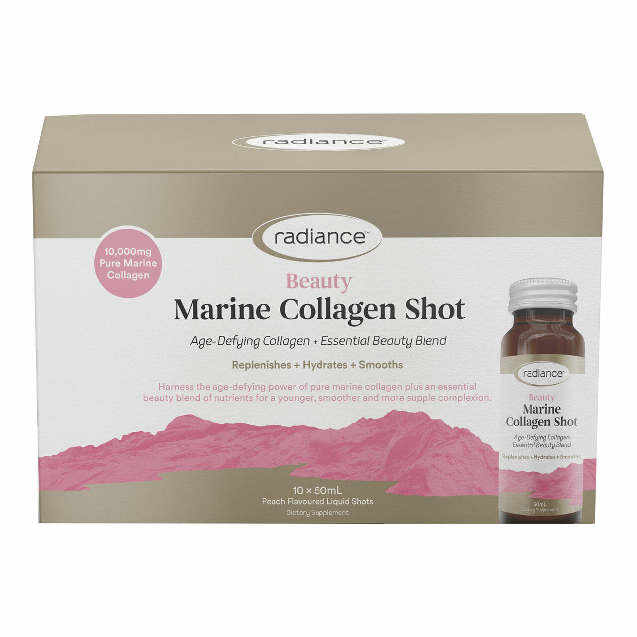 Radiance Beauty Marine Collagen Shots 10x Shots.