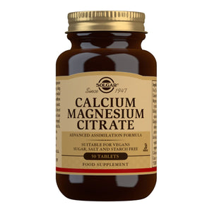 Solgar Calcium Magnesium Citrate 50 Tablets.