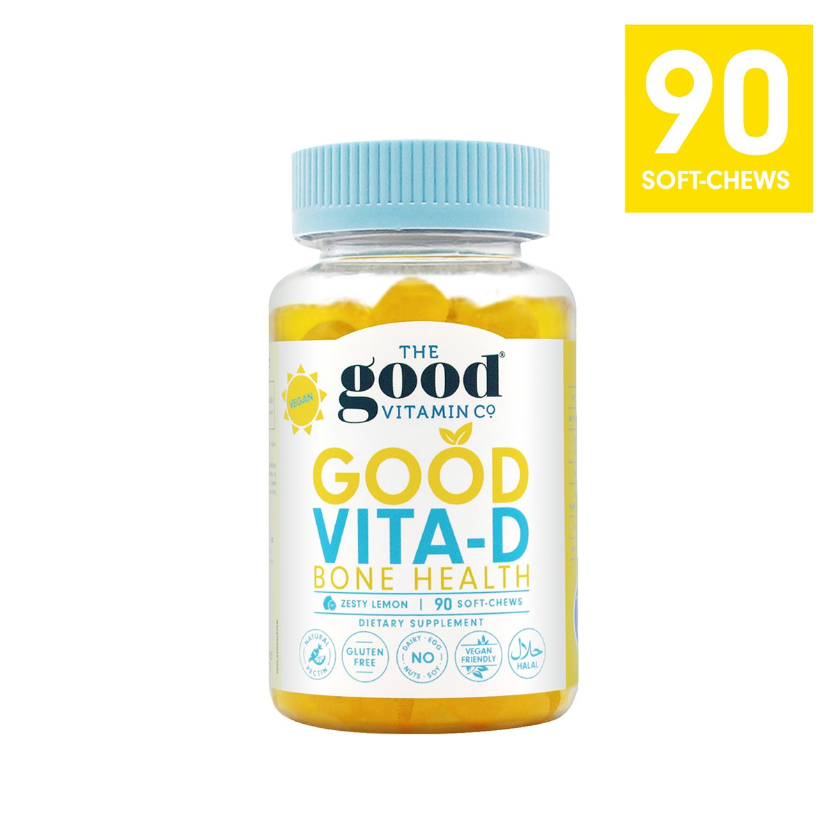 The Good Vitamin CO. Good Vita-D Bone Health 90 Soft-Chews.