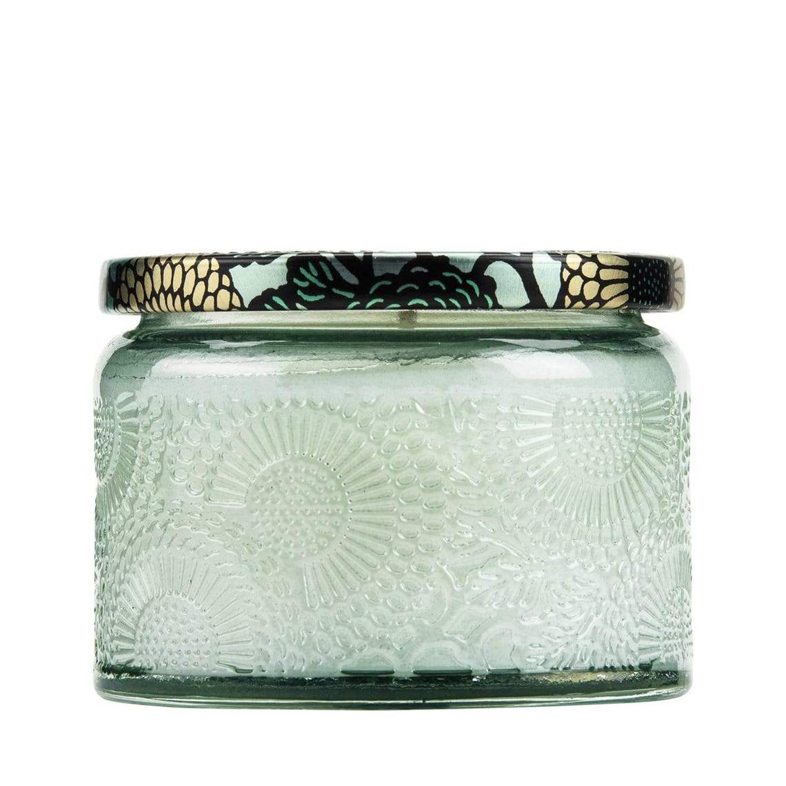 VOLUSPA French Cade & Lavender Petite Jar Candle.