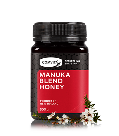 Comvita Mānuka Blend Honey 500g.